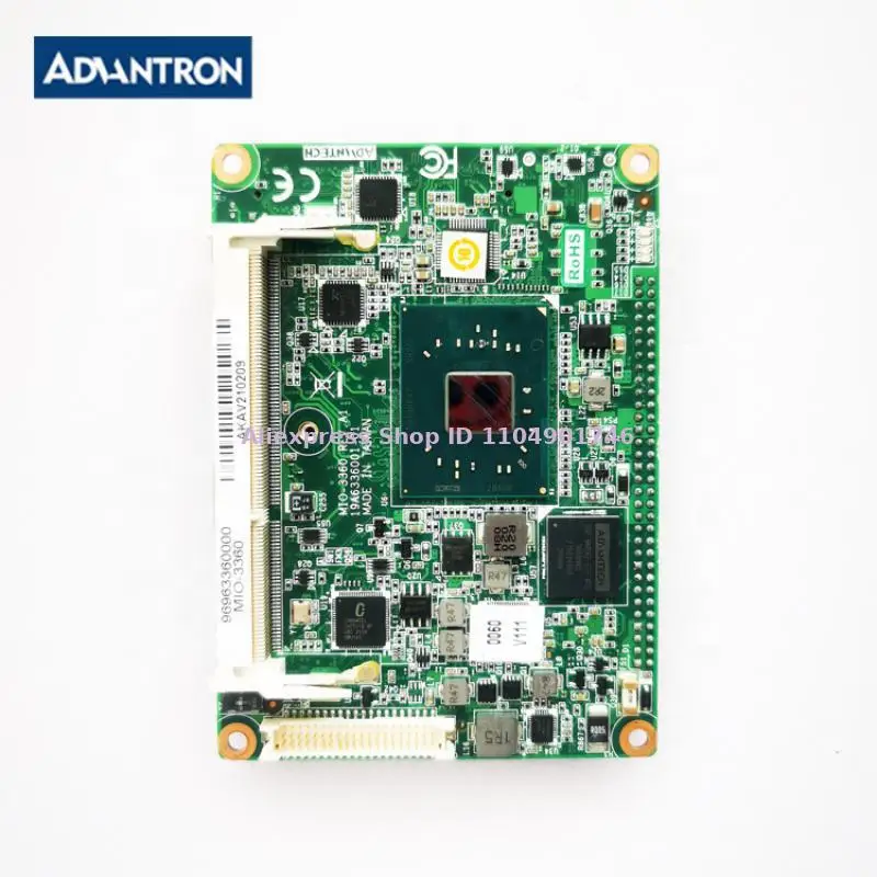 ADVANTECH MIO-3360 REV.A1 Embedded industrial control motherboard - COME motherboard