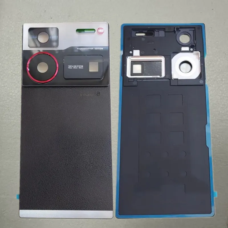 Back Battery Glass Cover Housing Lid Door Rear Case with Camera Frame Lens for ZTE Nubia Z60 Ultra NX721J