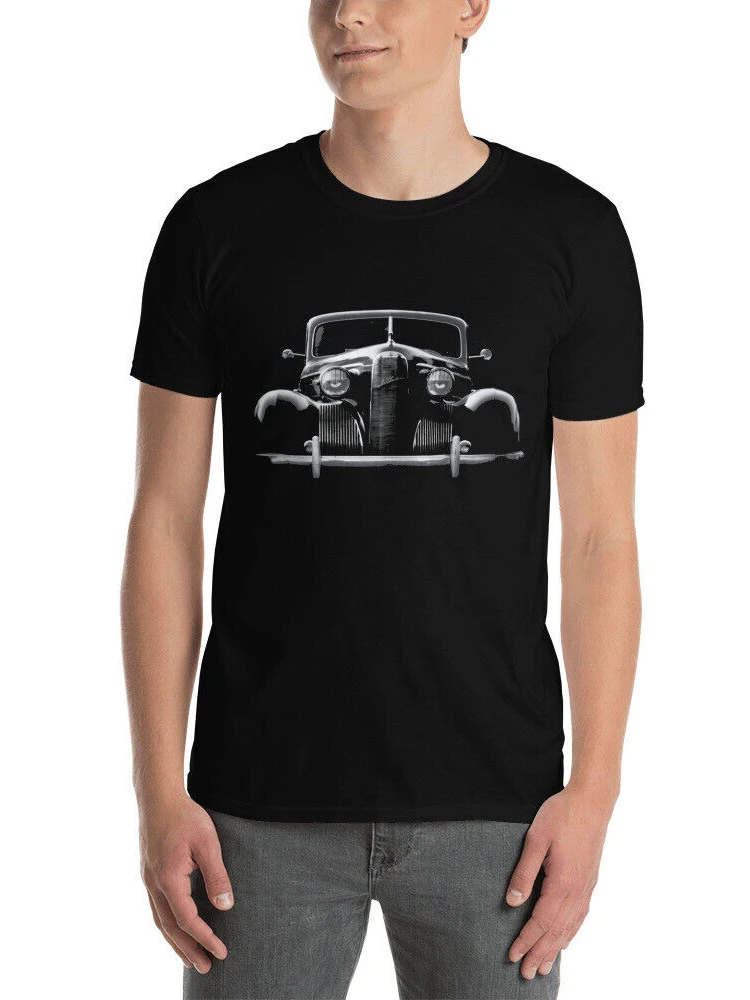 LaSalle Black Antique Car Collector Gift T-Shirt Short Sleeve Casual 100% Cotton O-Neck Summer Mens T-shirt Size S-3XL