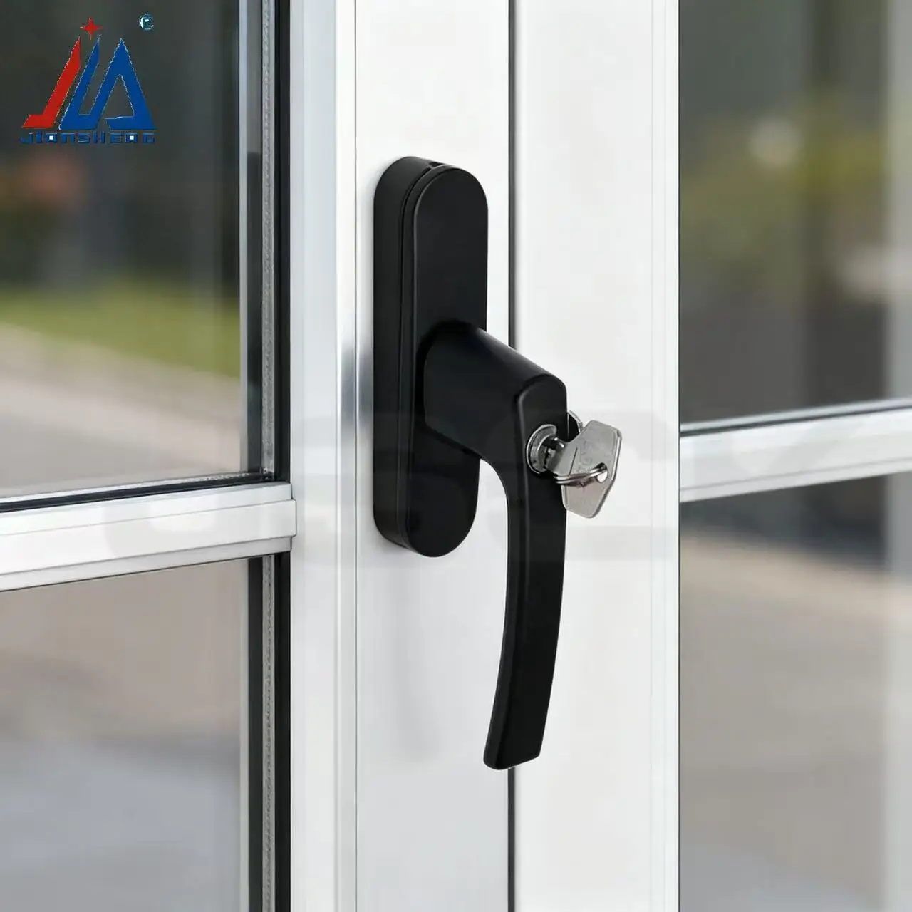 

Алюминиевый замок для оконной ручки с ключом для створки, аксессуары для ванной комнаты, замок для дверной ручки, лидер продаж