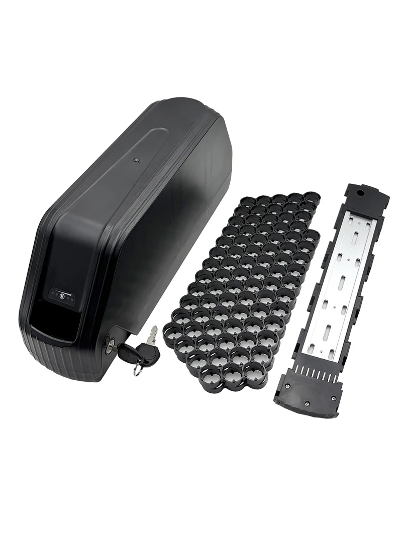 AliExpress PRPW Hailong Battery Case Fit 80pcs 21700 Cells 36V 48V 52V 60V 72V POLLY Box Nickel Strip 10S 13S 14S 50A BMS For DIY EBike Battery