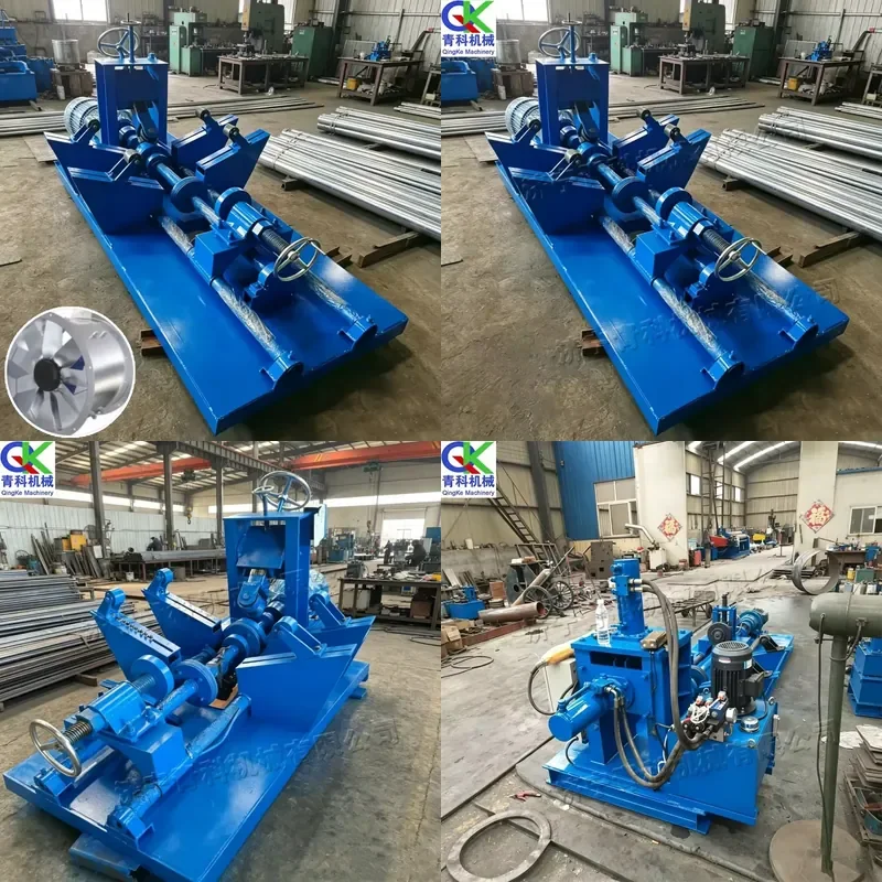CE Certification Hot Sale 150-1750mm Diameter Straight Pipe Conical Flanging Machine Straight Cylinder Pressing Machine for