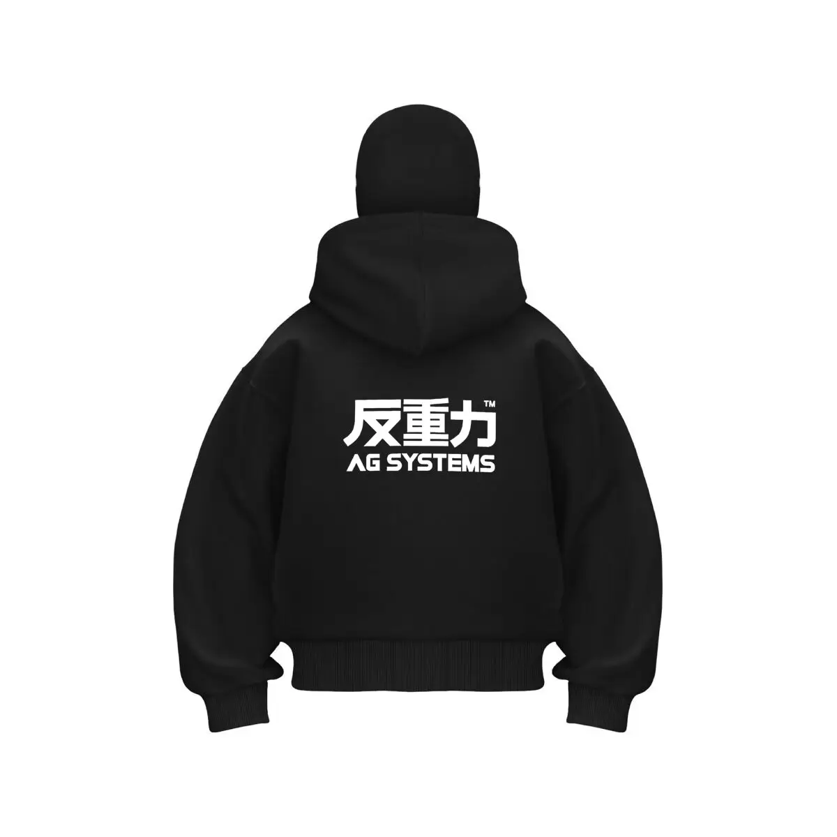 

AG Systems Tech Brand Art Теплая уличная мужская зимняя повседневная толстовка с двойным капюшоном