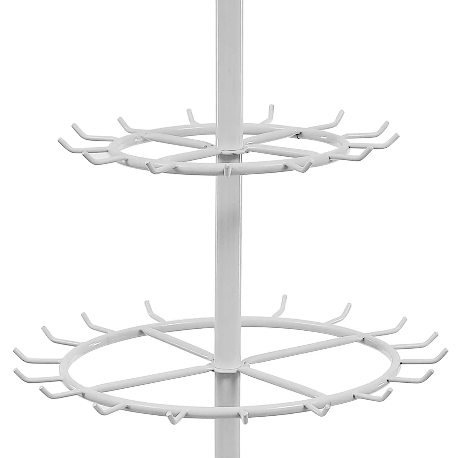 2-уровневая вешалка для галстуков, напольная подставка, вешалка для ремня, полка для дисплея, 31 крючок, регулируемые ножки