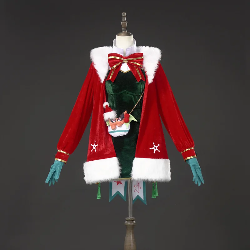

Ninja Costume Of Winter Kurotsuchi Christmas-themed For Anime Character Performance Cosplay