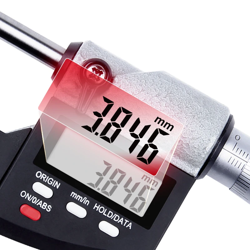 Stainless 75mm Ball Digital Micrometer for Outside Measuring