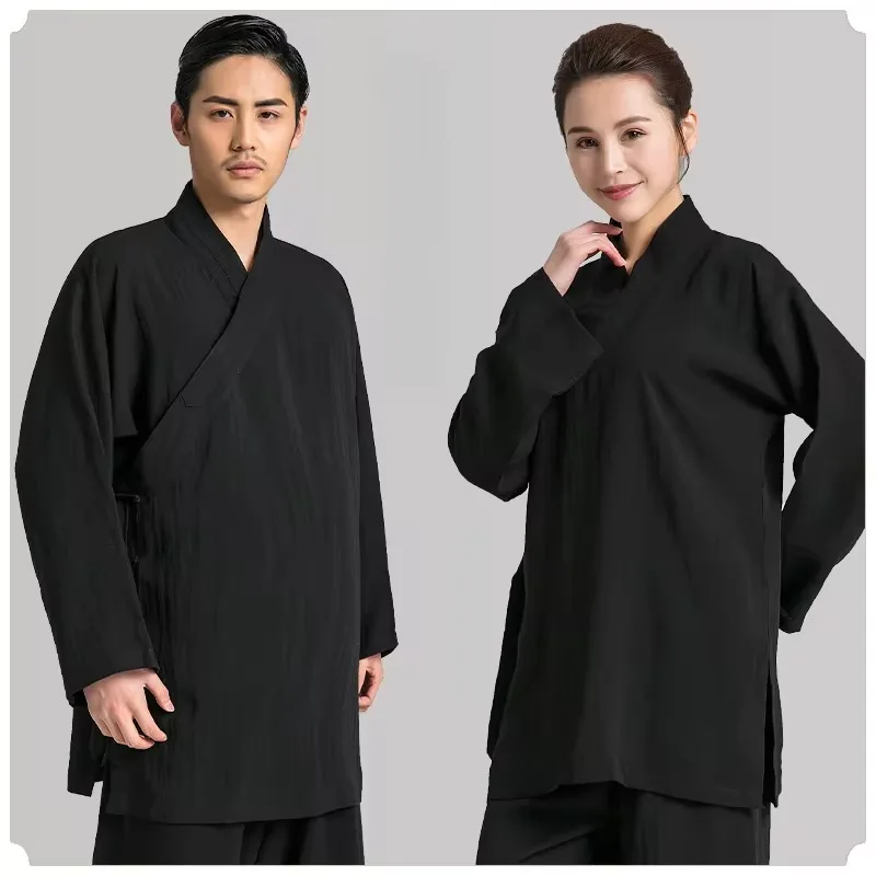 Ukośny kołnierzyk Tai Chi Uniform Tradycyjna odzież Taiji Odzież Kung Fu Odzież unisex Wu Shu Różnorodne kolory