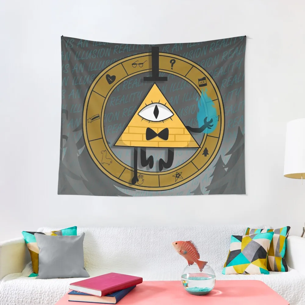 

Bill Cipher Tapestry Decoration For Home Kawaii Room Decor Christmas Decoration Decoration Pictures Room Wall Tapestry