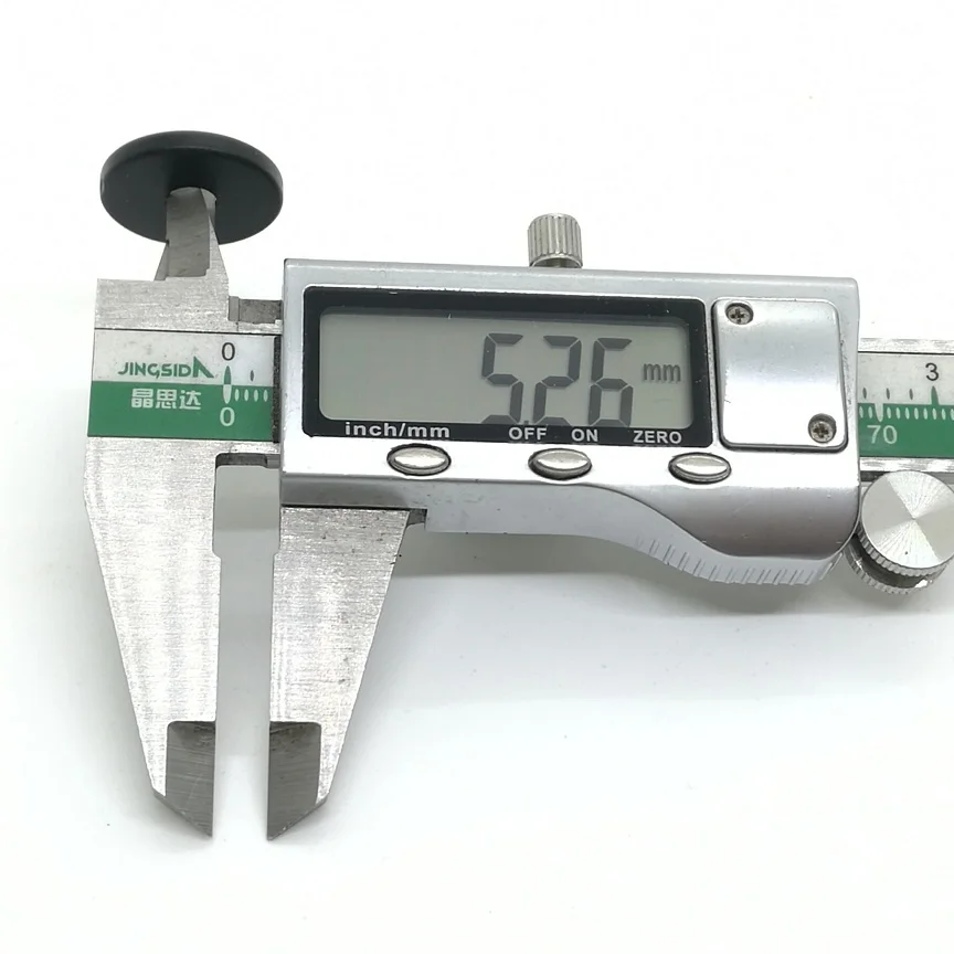 10/50PCS/LOT Disc Black Waterproof Countersink Magnet D20*3 Hole M5 Epoxy Plating Refrigerator-Magnets 20x3-5