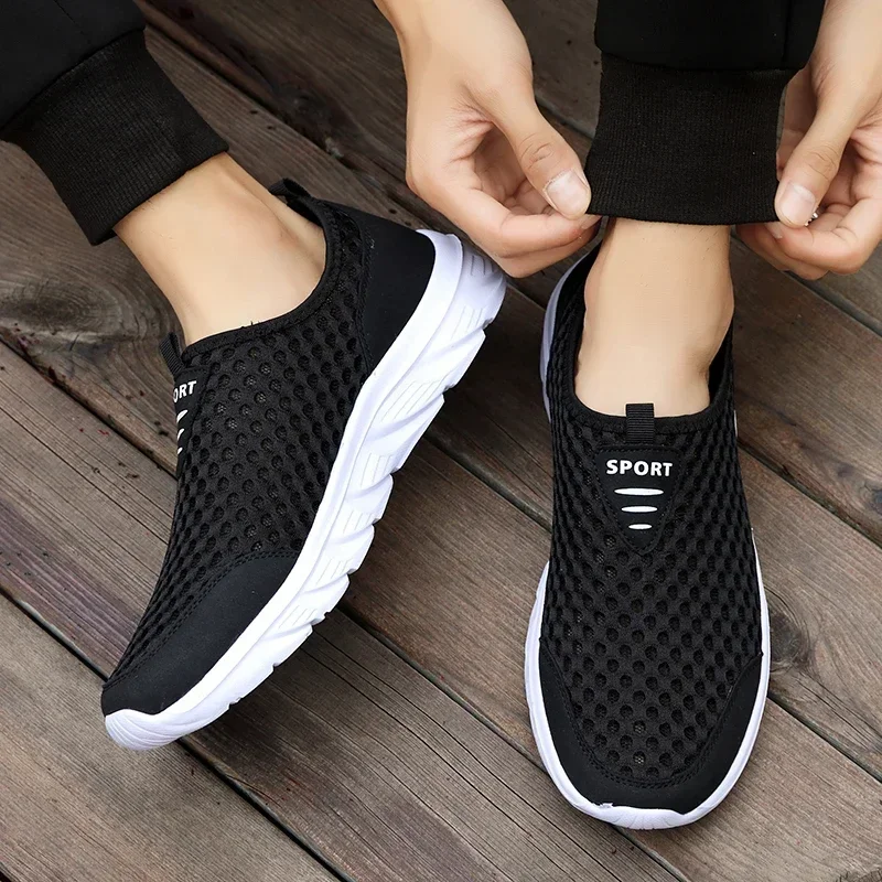 MAEDEF 2024 Summer Classic Fashion High Quality Lightweight Men Casual Shoes Breathable Sneakers Anti-slip Outdoor Walking Shoes