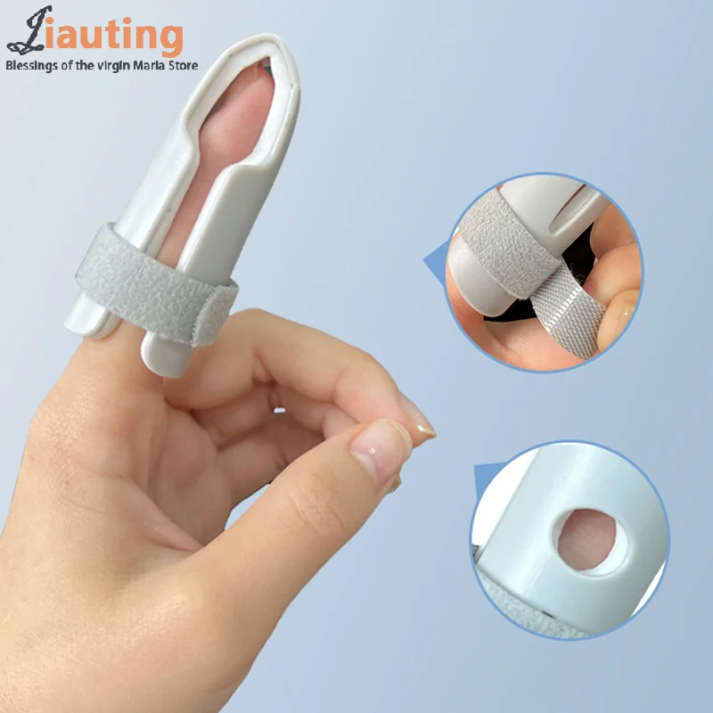 1Pcs Foam Support Brace Finger Splint Hand Trigger Broken Finger/Sprain/Fracture/Pain Relief/ Joint Immobilization