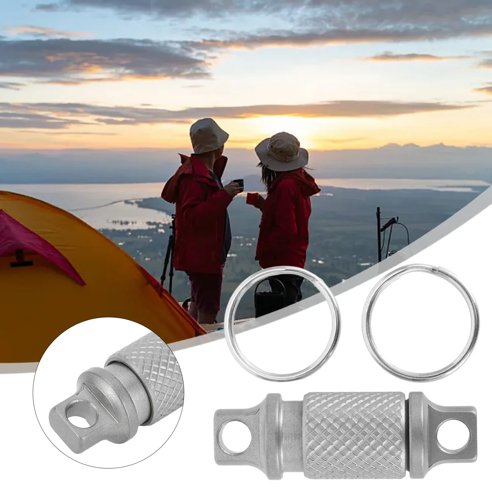 Key Ring Keychain And Backpacks Belt Loops For Daily Use 360° Rotatable Anti-skid Detachable Quick Release High Quality