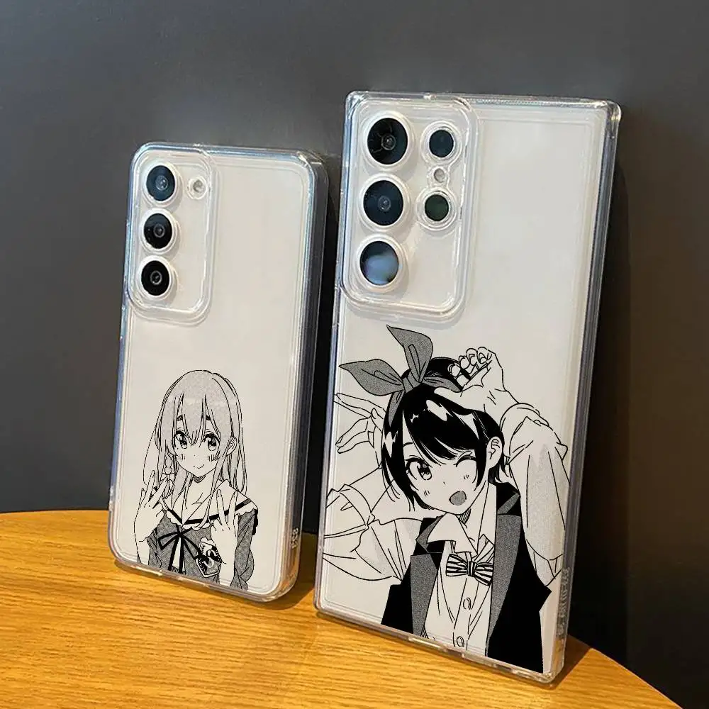 Kanojo Okarishimasu Ruka  For Samsung Galaxy S24 S25 S23 S22 S21 Transparent Cover Phone Case
