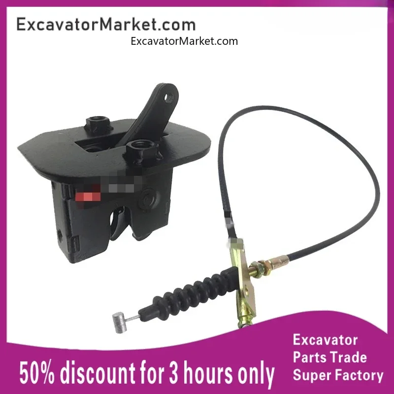 For HITACHI ZX ZAX200/240/360-3 Electricity injection excavator cab reverse buckle lock door lock block For excavator