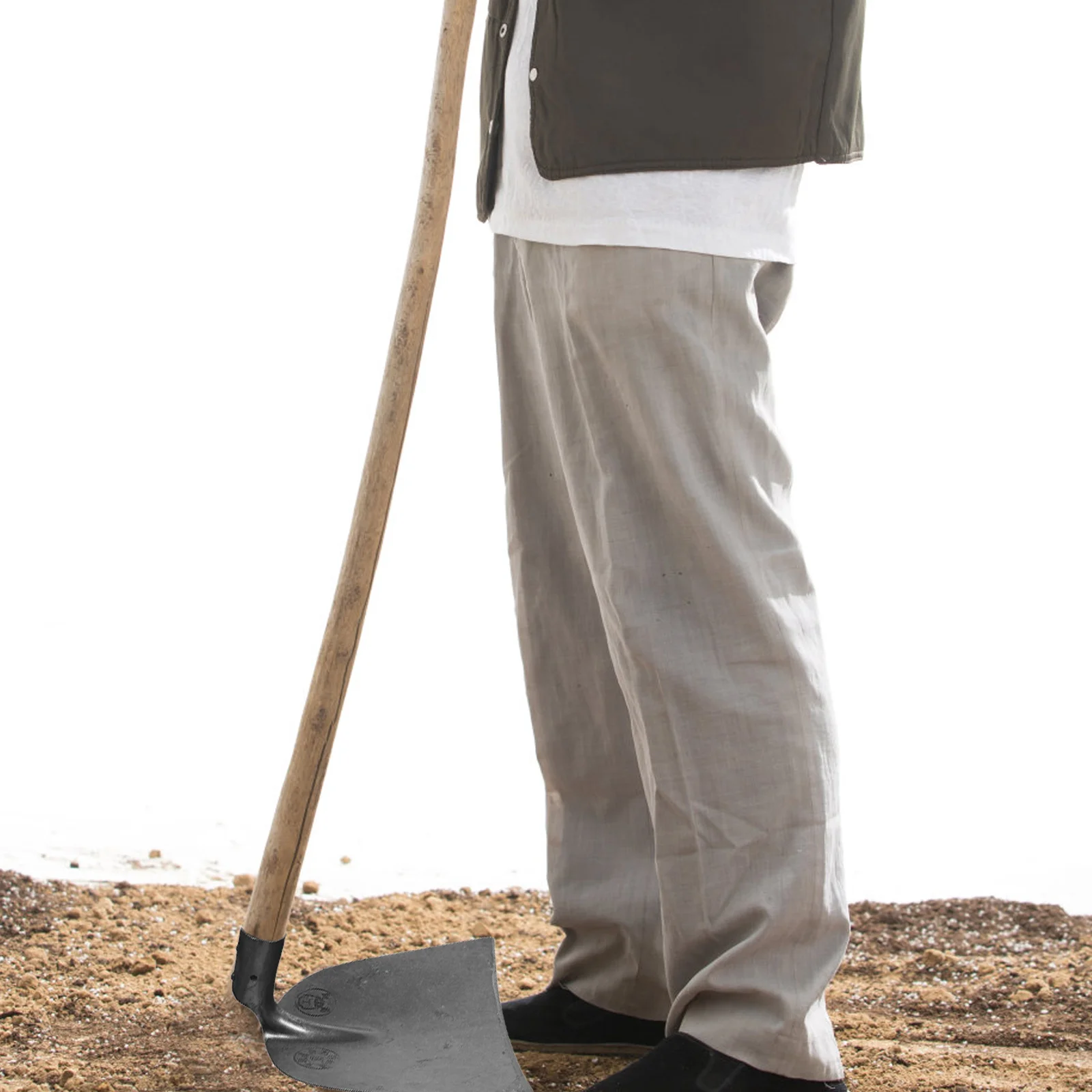 

High Hardness Hoe Head Durable Manganese Steel Replacement Farming Tools Garden Spade Weeding Shovel Hand Digging Loosening Soil