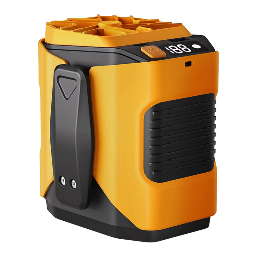 

Поясной вентилятор с 100 регулируемыми скоростями и аккумулятором емкостью 6000 мАч для строительства и приключений на открытом воздухе