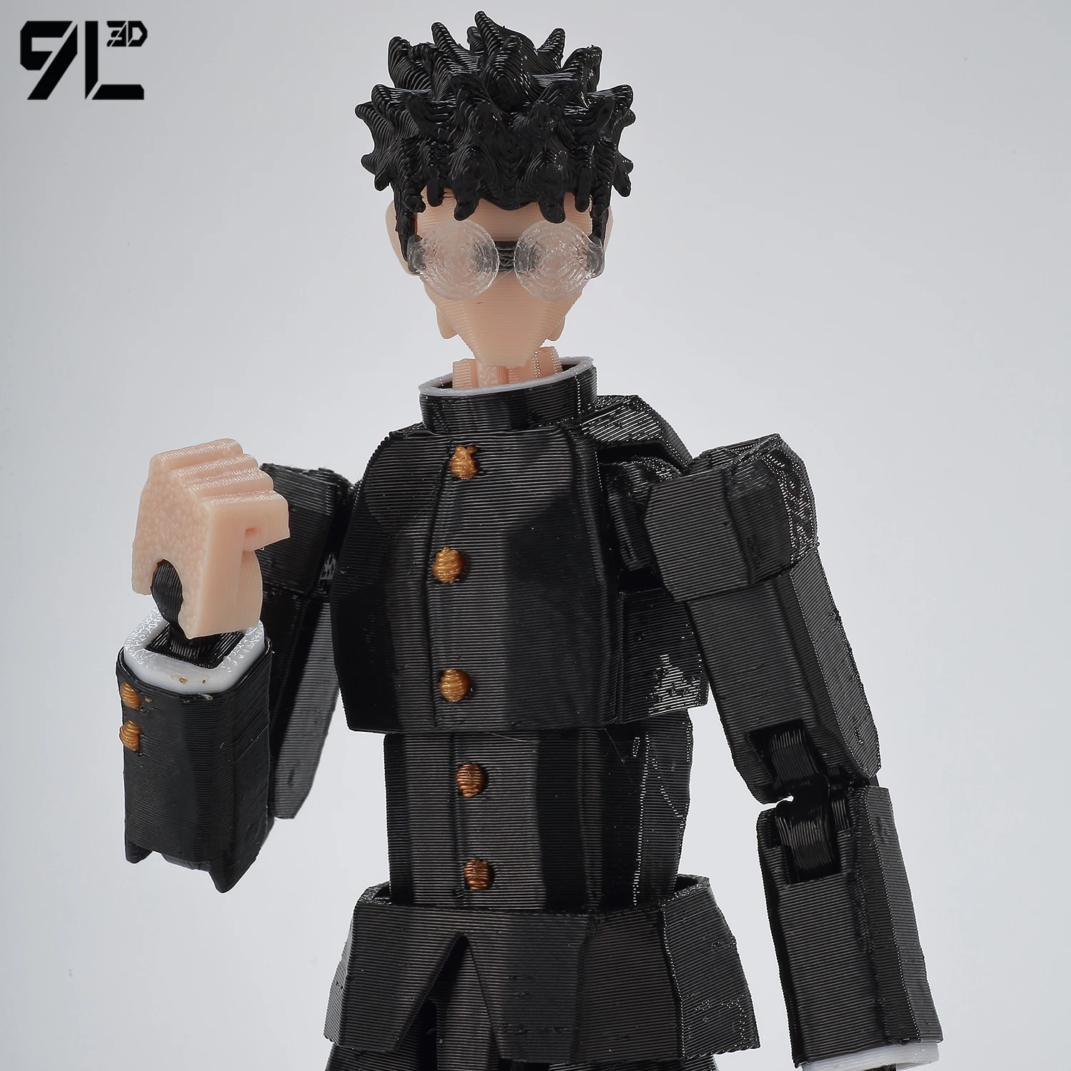 9L3D-Printed Dummy 13 Multi-Jointed Articulated Daitan-dō Anime