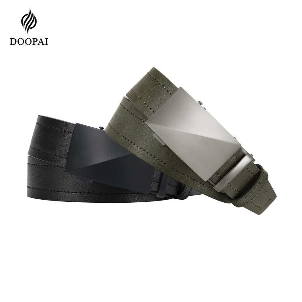 

Men Belts PU Leather Waist Strap Male Automatic Buckle Waistband Mens High Quality Girdle Belts for Women Men Gifts 125 135cm