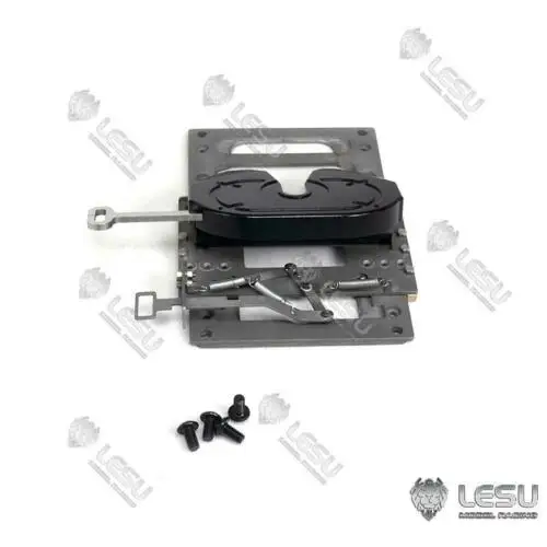 LESU metalowe ruchome piąte koło dla 1/14 skala RC Tamiyaya DIY Model ciężarówki przyczepa część zamienna samochodu zabawka TH16731