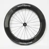 カーボントラック自転車ホイールセット,深さ700c,38mm, 58mm, 86mm,固定ギア,シングルスピード自転車ホイール,UD表面リム 2