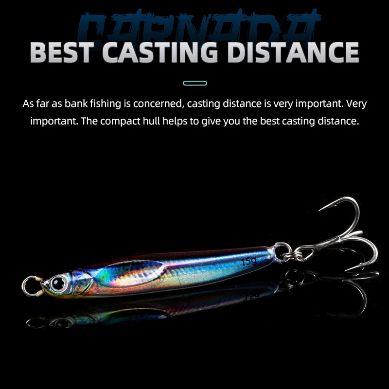 Magic Works Fishing New 2024 Metal Jig 10G 15G Fishing Lures Perch Baits Esfishing Lures Shore Micro Sea Tackle Hard Artificial