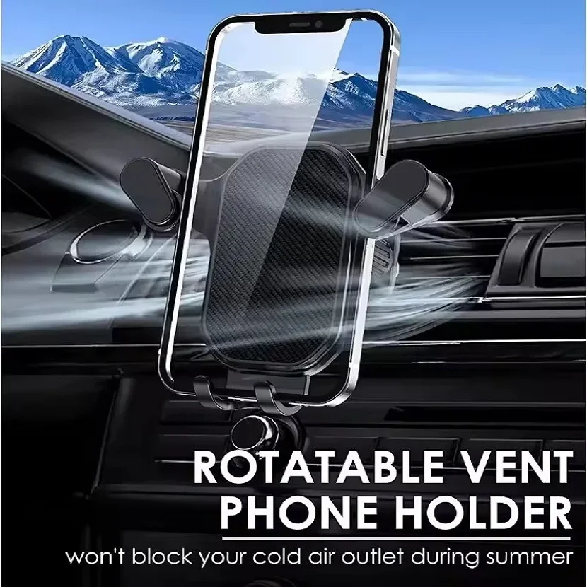 

ZLRLMHY Universal Car Ventilation Eagle Hook Car Bracket GPS Smartphone Adjustable Bracket Suitable for IPhone, Samsung, Huawei