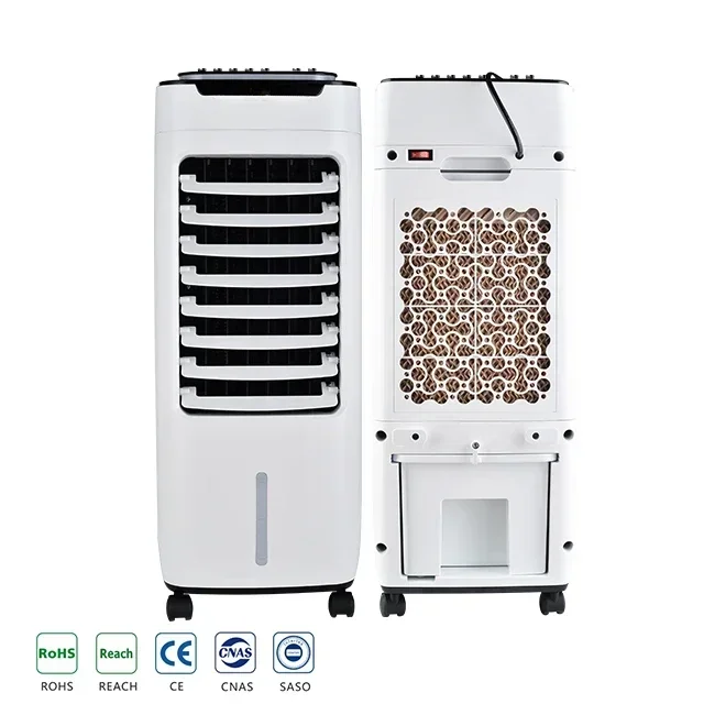

cooler 1000m3/h airflow cooling and heating together with LED flash for home use
