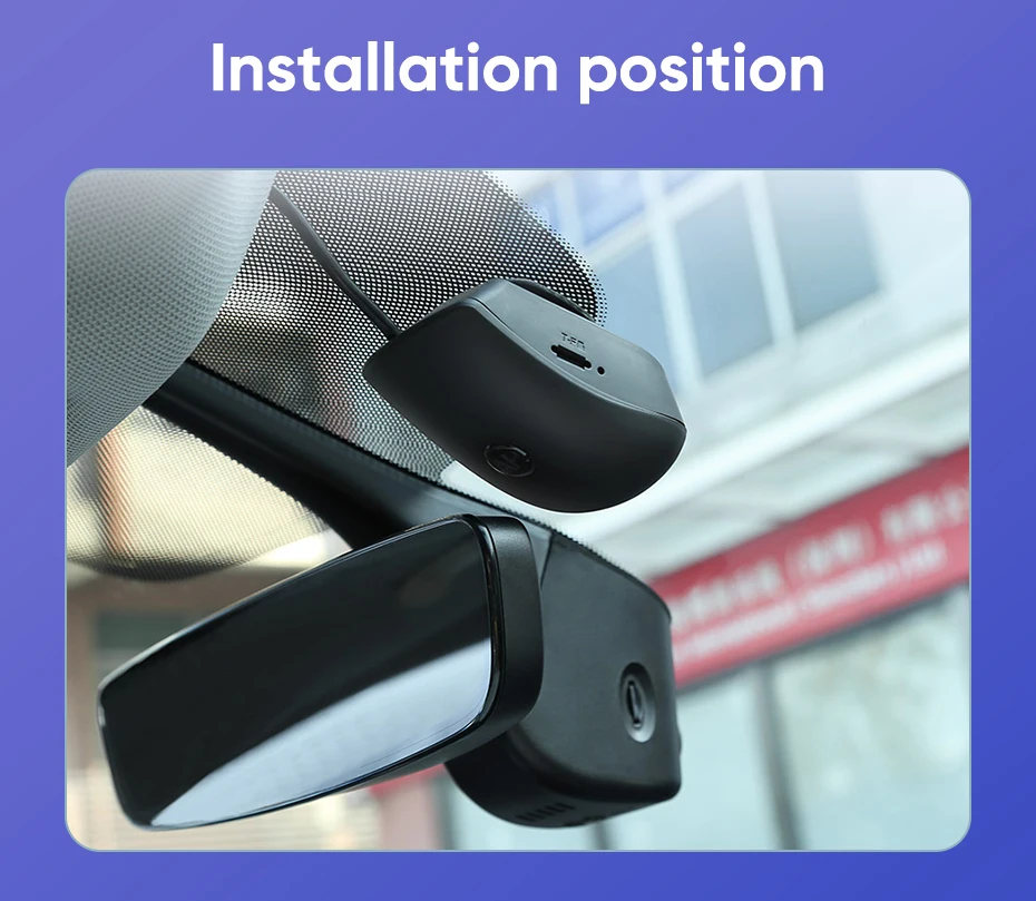 Ainavi Autoradio-Kamera AHD 1080P Rückfahrkamera 360-Grad-Kamera 1080P Dashcam ADAS Echtzeit-Überwachung – Detail 13