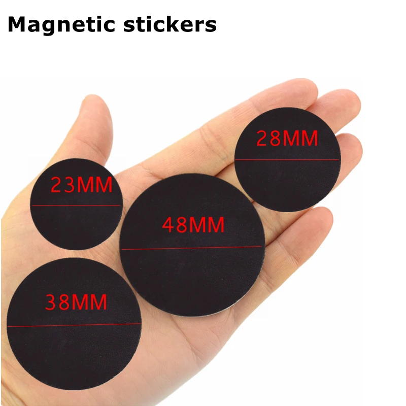 10 Pieces Clear Glass and Magnetic Stickers Fridge Magnets Handmade 25mm/30mm/40mm/50mm Glass Magnets DIY Craft Home Decoration