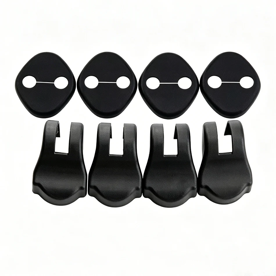 Cubierta de cerradura de puerta de coche, Protector de brazo de retención de puerta para Hyundai Tucson IX35 I30 Elantra Sonata Azera Veracruz, accesorios