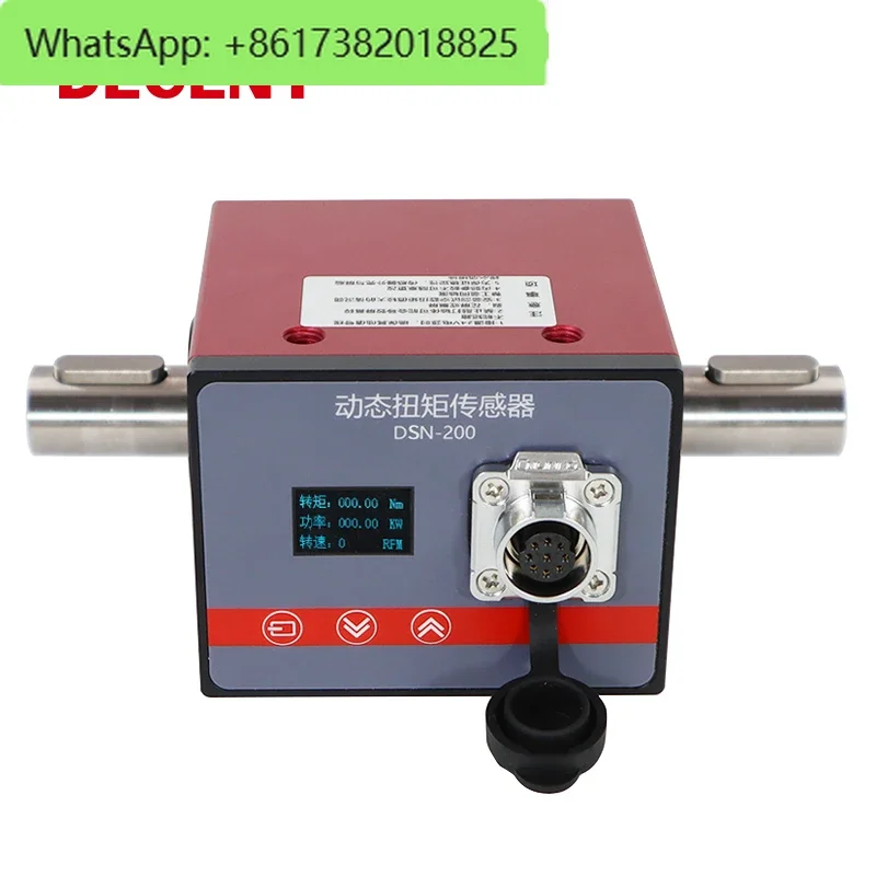 DYN-200 dynamic torque sensor speed power torque measuring tool with LCD display motor dynamic rotating test transducer 15000RPM