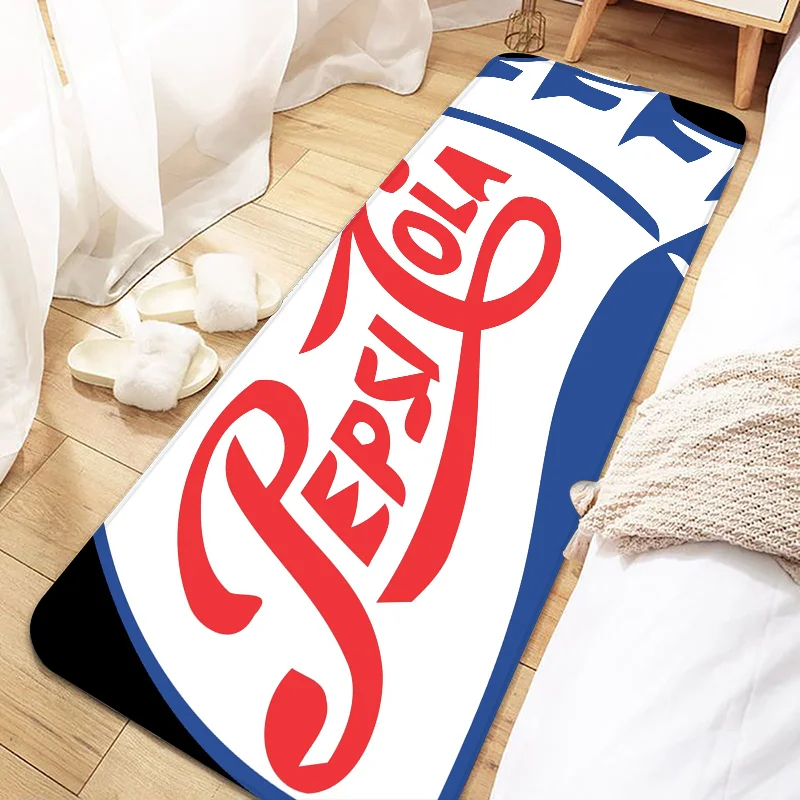 Soda Brand Art P-Pepsis Entrance Non-slip Doormat Washable Kitchen Carpet Living Room Hallway Rugs Bathroom Bath Door Mats