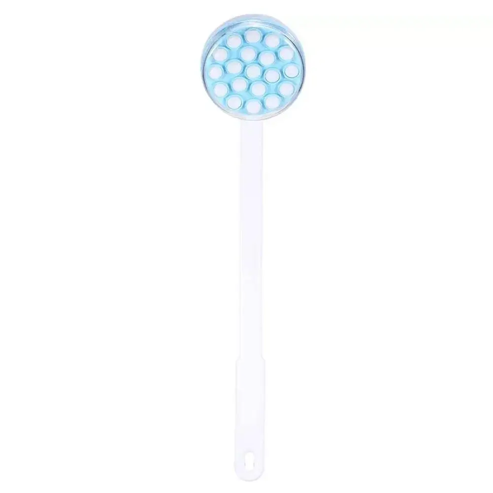 Long Handled Lotion Oil Cream Applicator Head Body Tools Back Supplies Brush Leg Massager Scrub Bath Rubbing Shower Bath Br L9L2