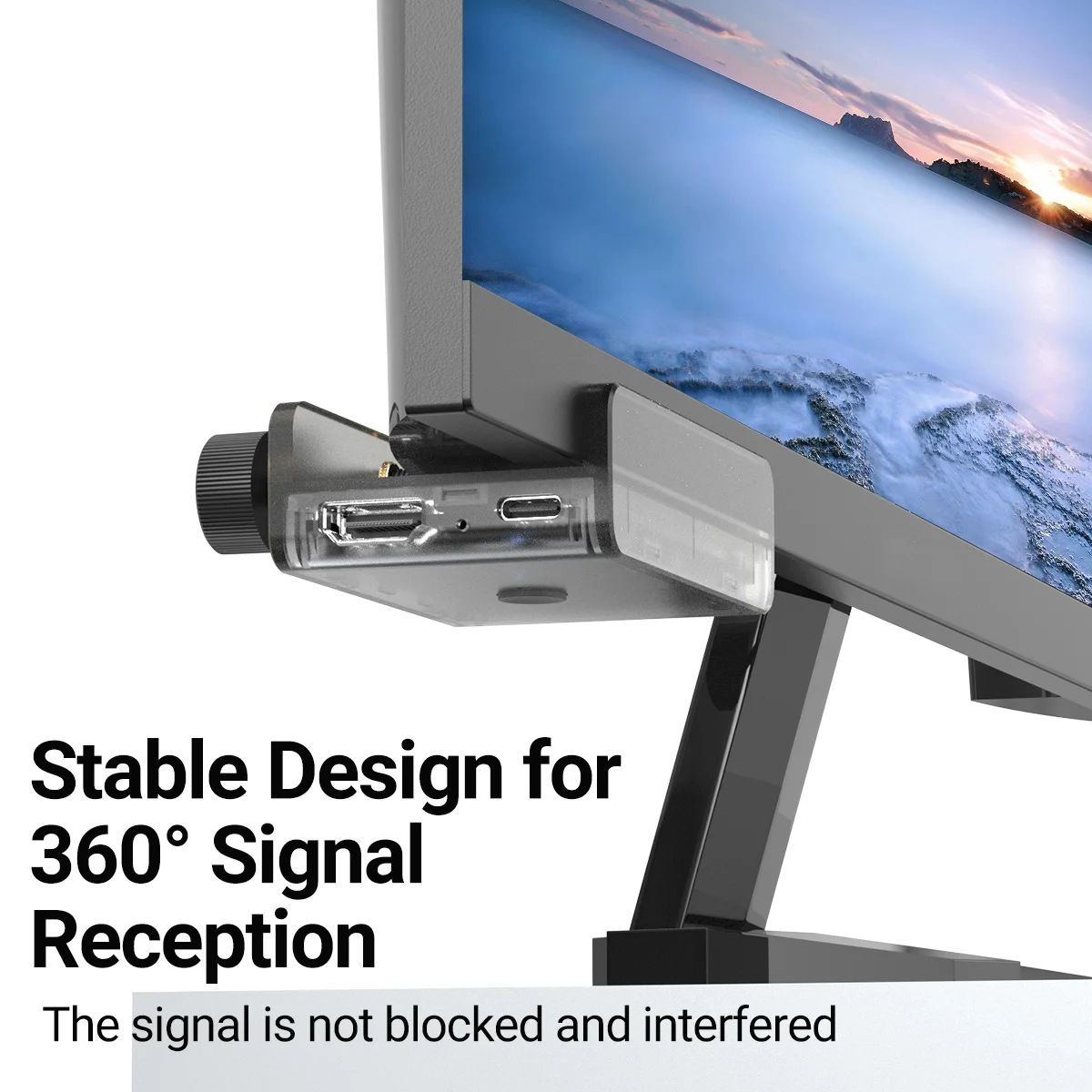 A Screen Projector That Can Be Used Even If There Is No Internet At Home.HDMI 4K/30Hz Audio/video Wireless Screen Projector