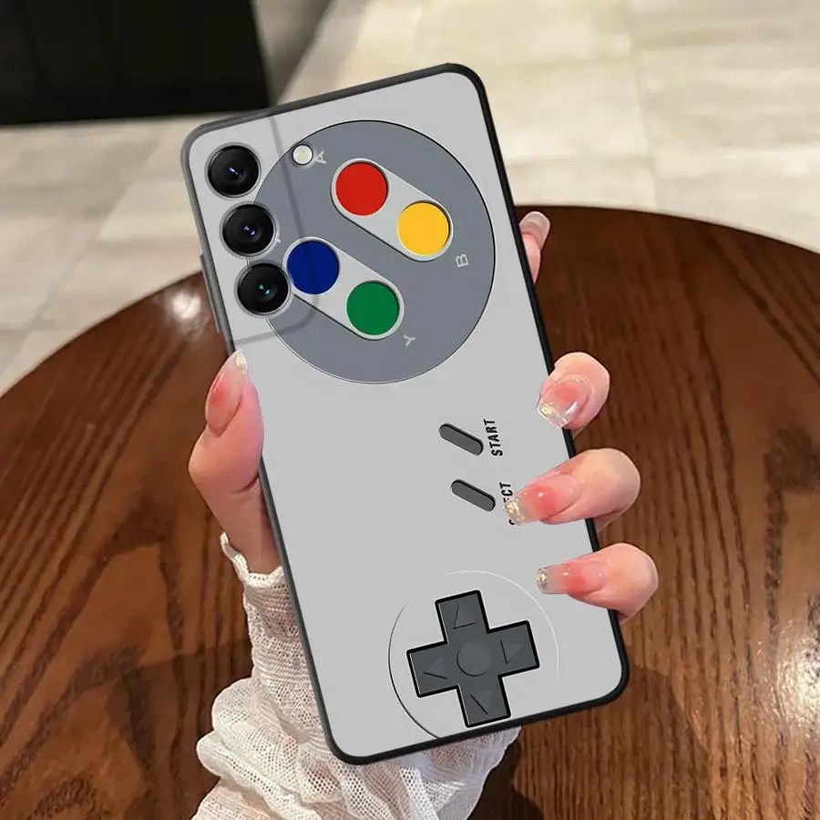 Retro Game Black Soft Phone Cover Case for Samsung Galaxy A70 A05 A06 A10 A12 A40 A16 A30 A15 A17 A04 A50 A20 A13