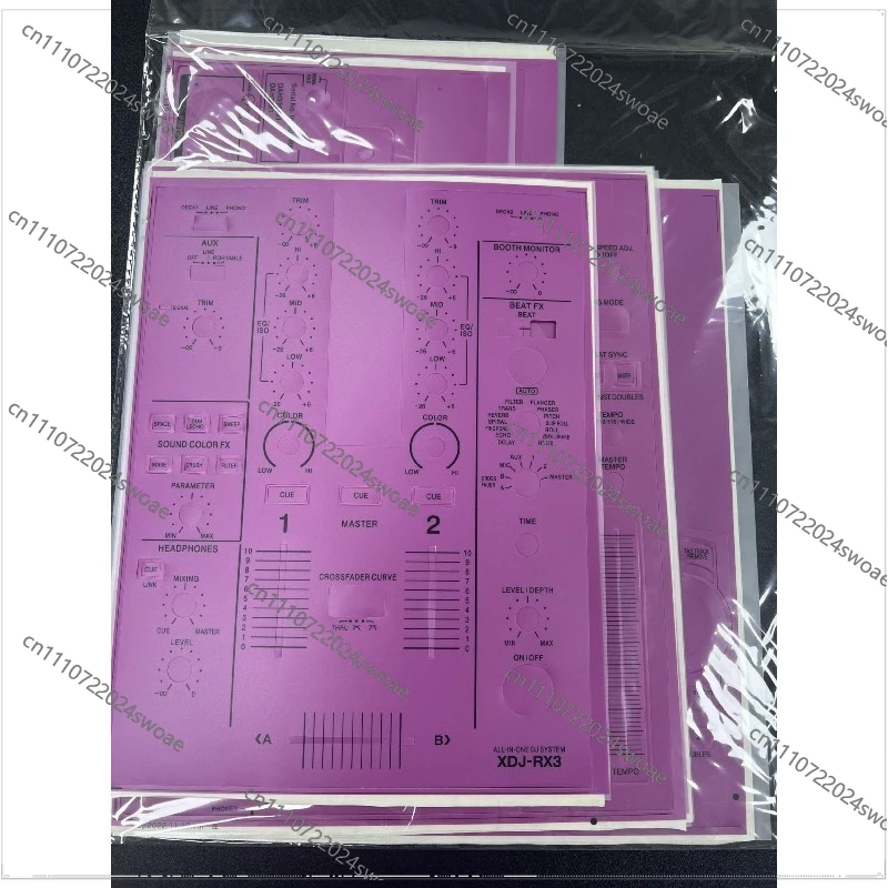 For Film Pink Full Surround XDJ-RX3 Xdjrx3 All-in-One DJ Controller Saucer Film