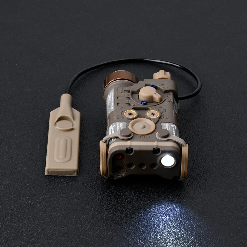 WADSN NGAL L3 Laser Flashlight Tactical Hunting Laser Red Green Blue IR Aiming Ray Box Airsoft Gear Fit 20mm Rail System
