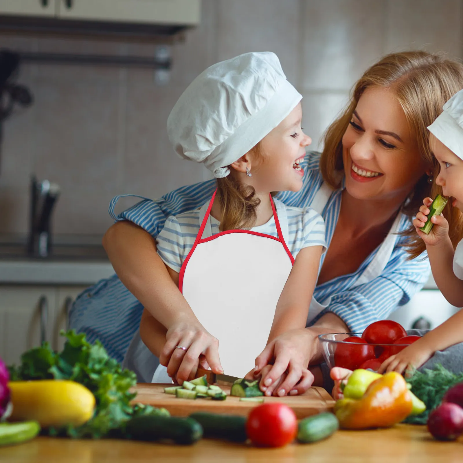 

Waterproof Kids Chef Apron Machine Washable Children Cooking Painting Aprons Cute Design Boys Girls Baking Drawing Toddler