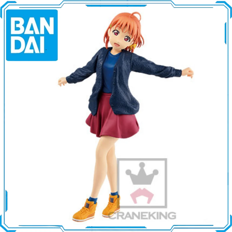 In Stock Original Bandai BANPRESTO EXQ Takami Chika 2nd Action Figure Animation Toy Gift Model Collector Anime Genuine