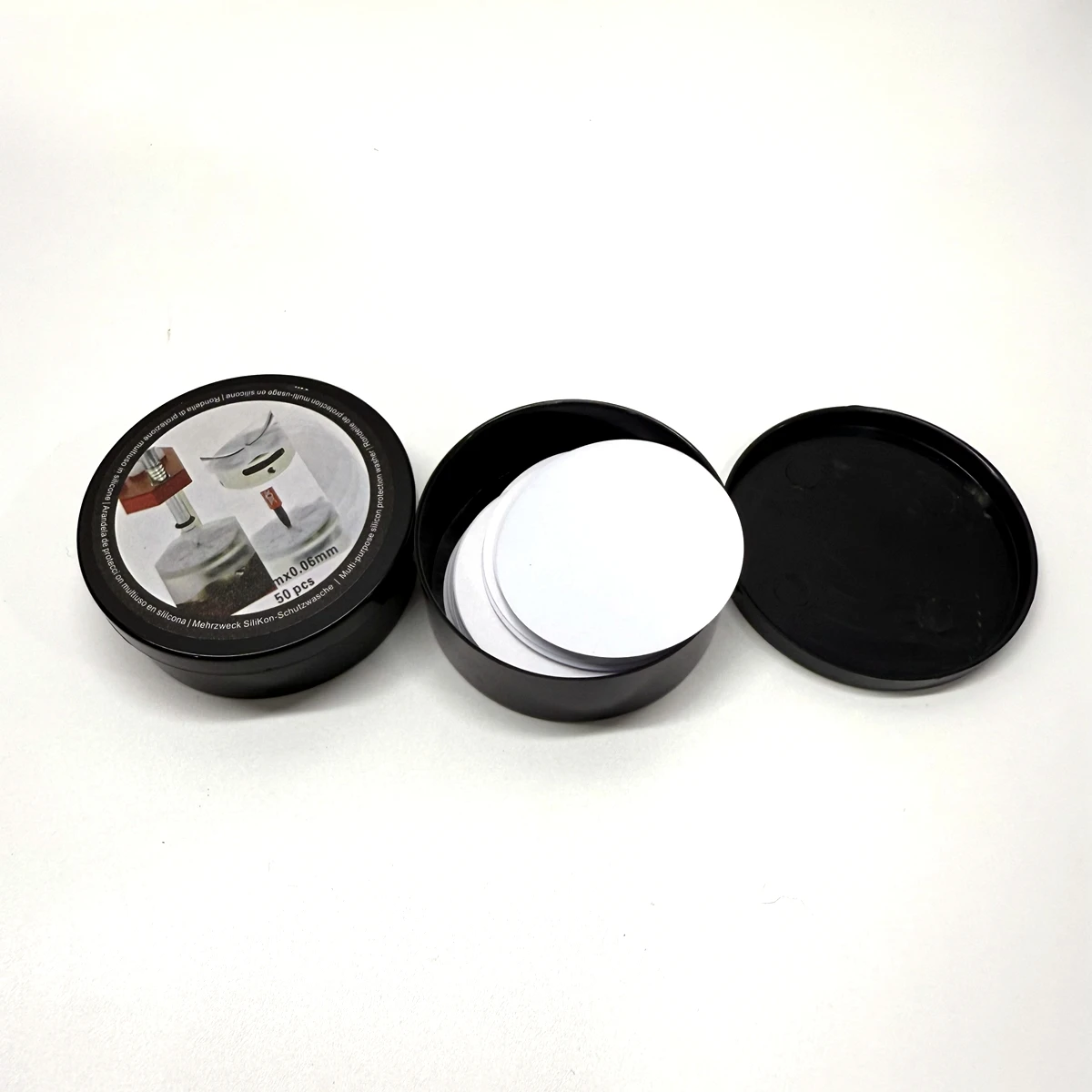 50PCS 60x0.6mm Watch Dial Protection Vinyl Silicon Sheet Film Watch Hands Removal Auxiliary Tool For Watchmakers