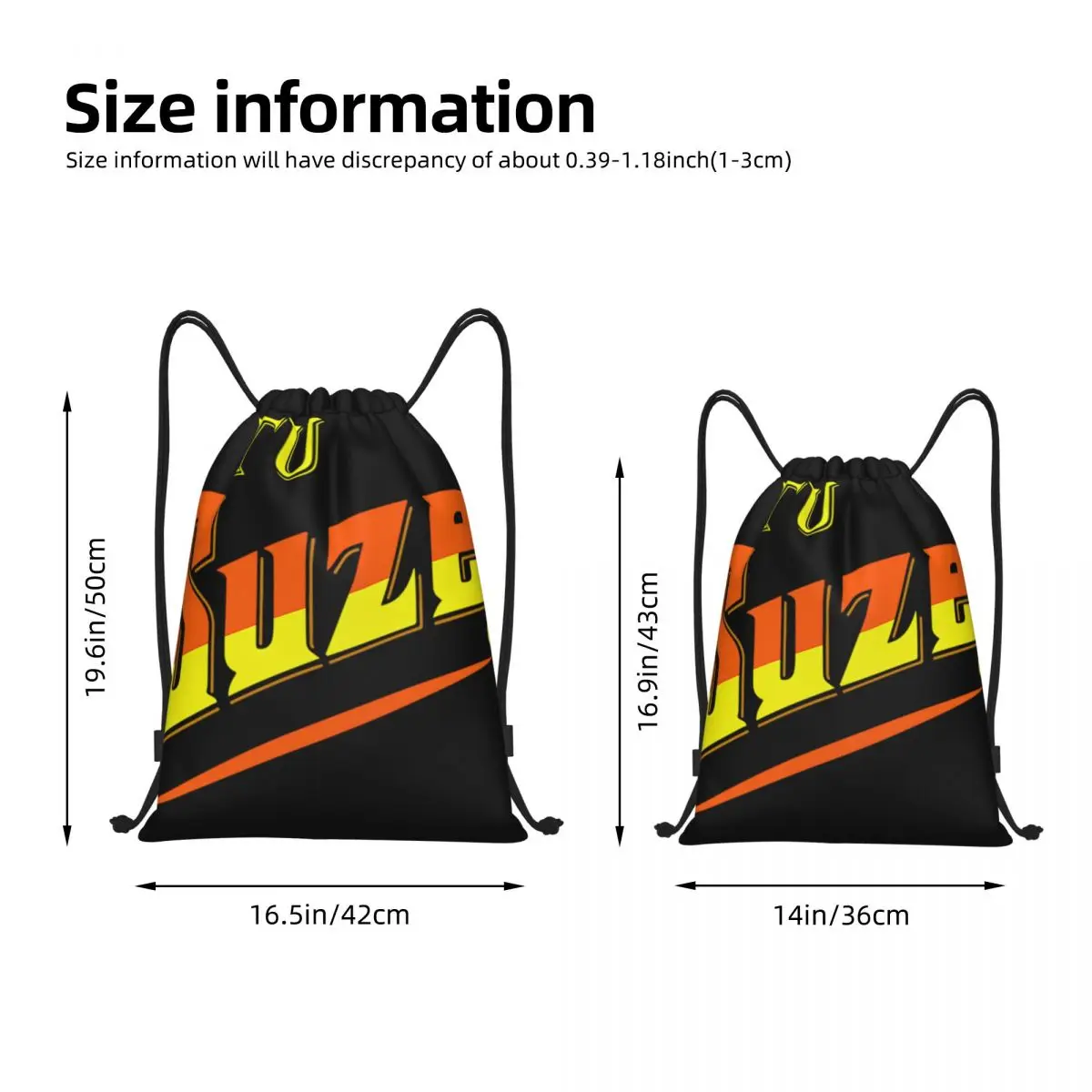 You Tu Suze Racerback bolsas con cordón portátiles multifunción, bolsa deportiva para libros