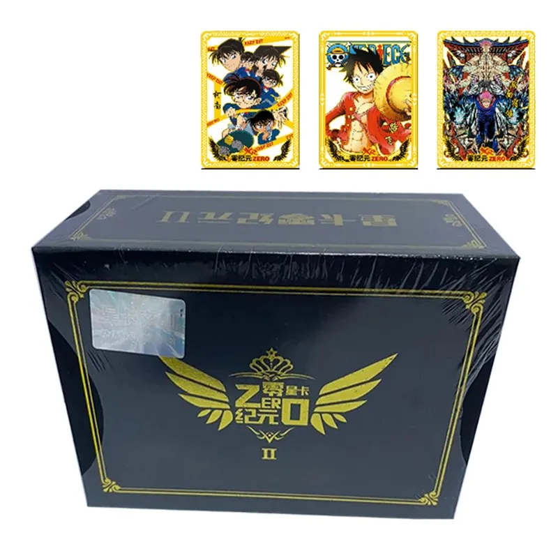 

Star Card Zero Era Booster Box Bleach Conan One Piece Naruto Inuyasha Animation Character Protagonist PR SP Collection Card Toy