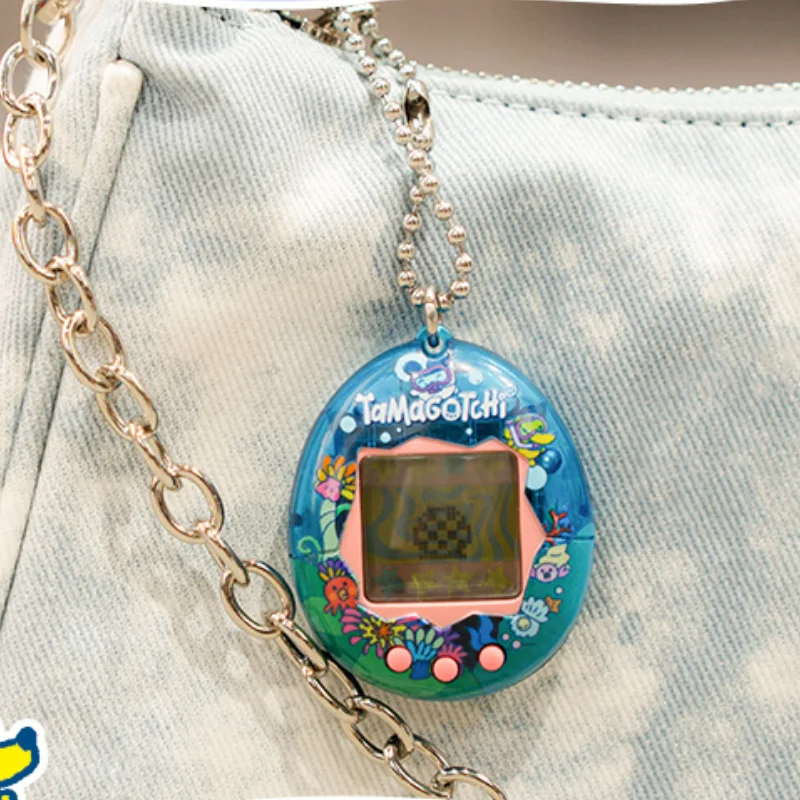 Original Bandai Tamagotchi Electronic Pet Machine Genzu Machine Reproduction Gen2 Childhood Memories Game Console Kids Gift