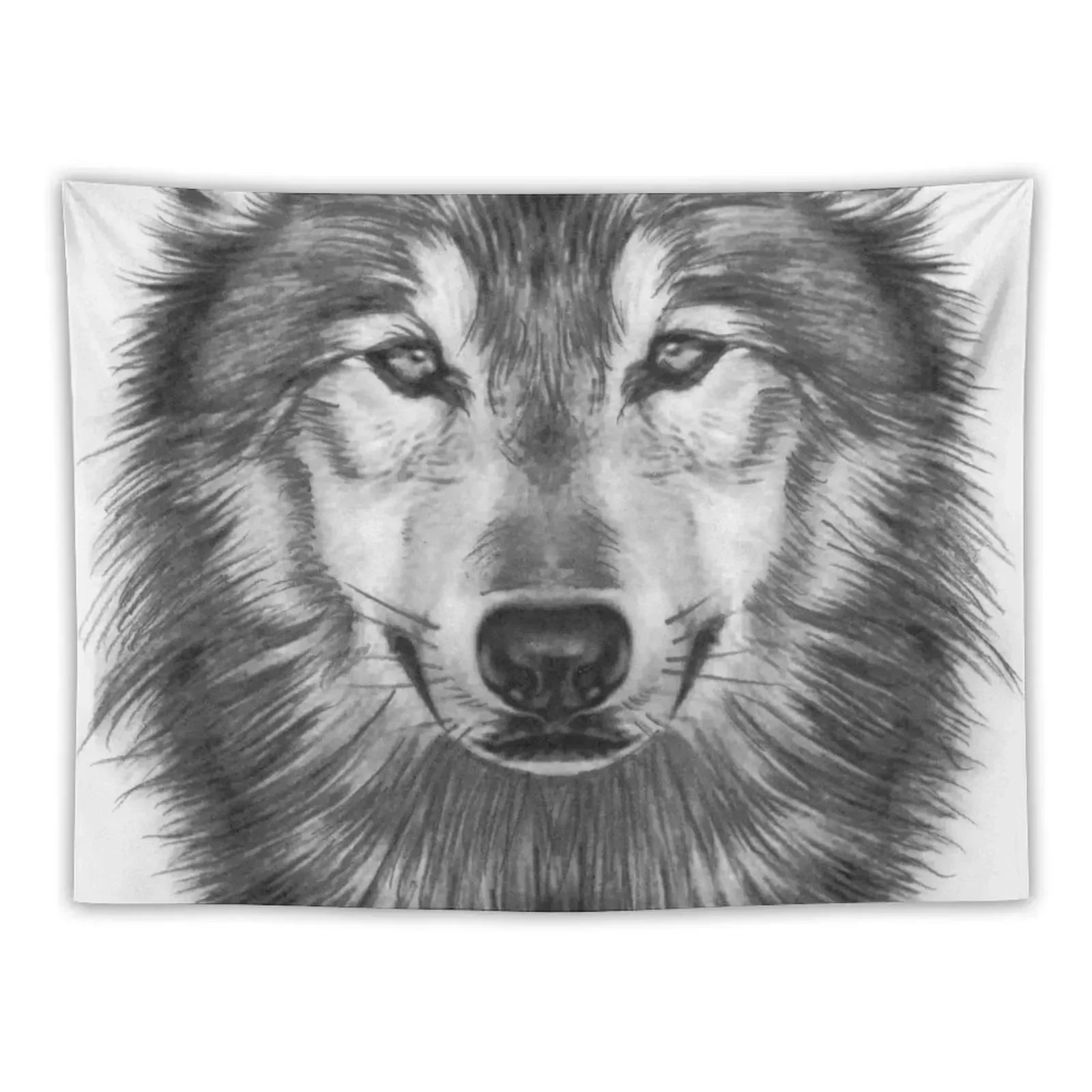 Wolf Head Tapestry Bedrooms Decorations Custom Tapestry