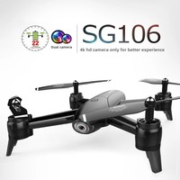 SG106 4K HD Dual Camera Drone Aerial Photography Flyer Long Battery Life Quadcopter RC Aircraft Cross-Border Technology