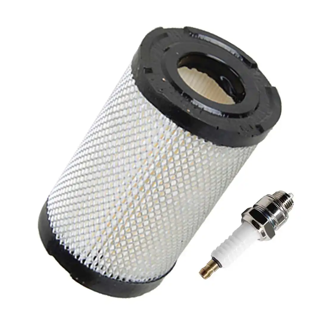 Air Filter Spark Plug Fit for Tecumseh ECV100 LEV90 LEV100 LEV115 OVRM60 ECV120 H30 H35 Engine Mower 35066 23410051