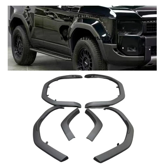 

Car Fender Flare Prad LC250 ,Fender Wheel for 2024-25 LC250 Modification Black