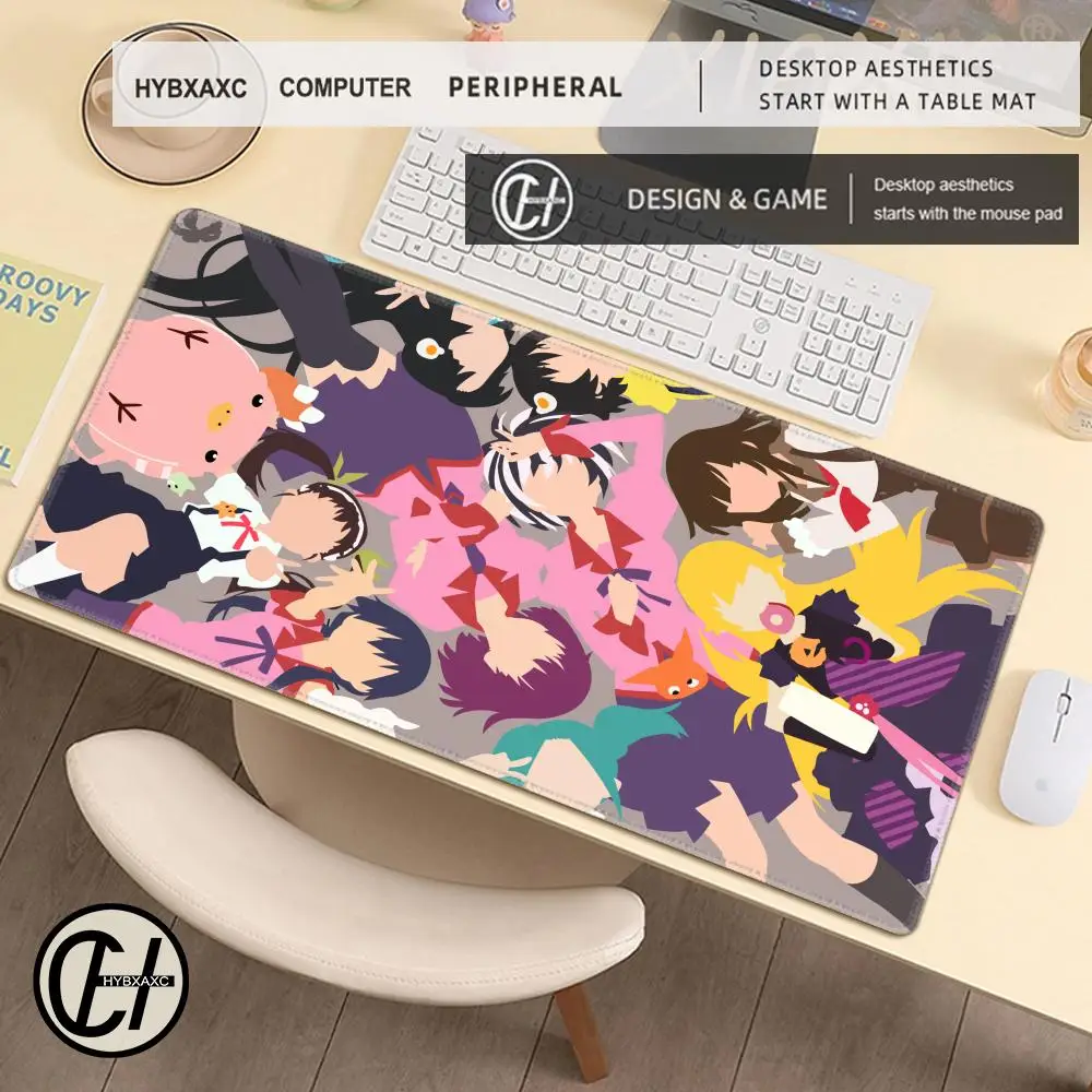 

HD-F FCNB M Monogatari Yotsugi Ononoki коврик для мыши с ковриком игровые аксессуары Prime Gaming XXL коврик для клавиатуры стежка коврик