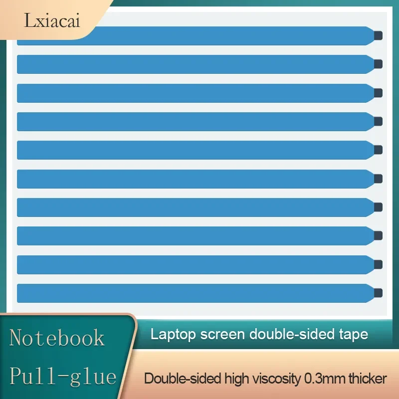 Dubbelzijdige LCD-tape voor laptop Gemakkelijk te trekken lijm Schermmontage Zelfklevende mobiele telefoonreparatie Verdikt 0,3 mm