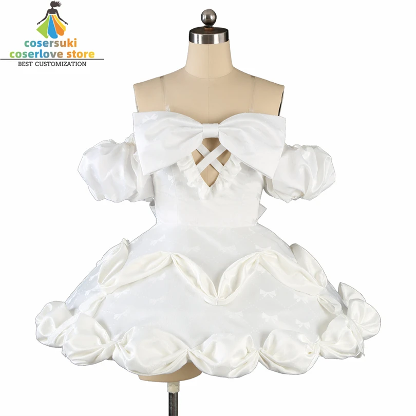 Zombie Stage Cosplay Costume Zombst Alien Stage Sua White Dress Halloween Carnival Christmas Outfit Customizable